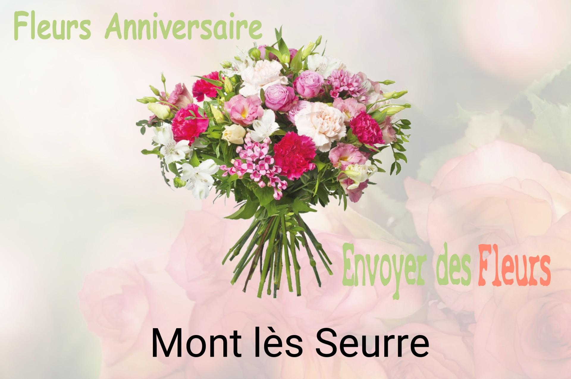Bouquet de fleurs d’anniversaire livré à Mont-lès-Seurre