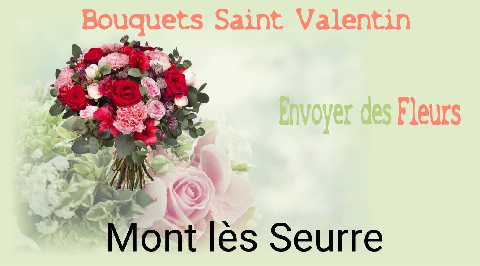 Roses de Saint-Valentin livrées à Mont-lès-Seurre
